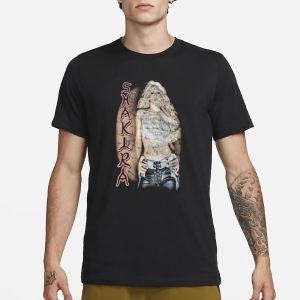 Tour Of The Mongoose Shakira Black T Shirt 1