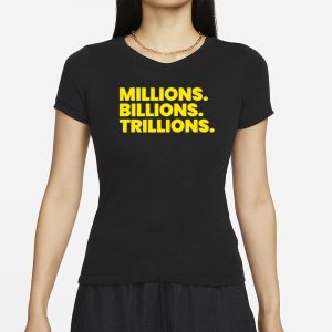 Travis Malloy Wearing Millions Billions Trillions T-Shirt 1 Travis Malloy Wearing Millions Billions Trillions T Shirt 2