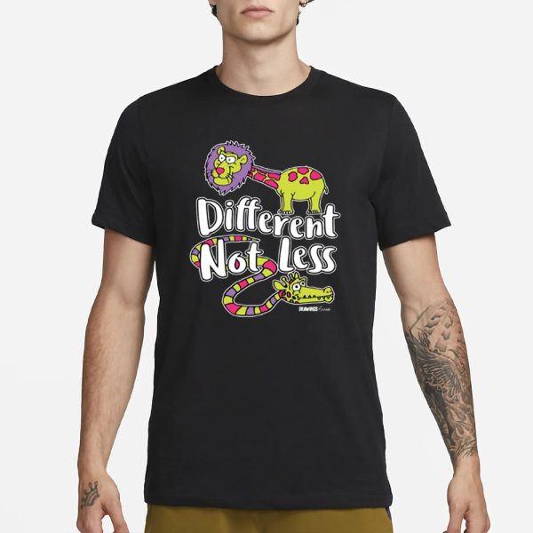 Trent Landreth Different Not Less Drawings By Trent T-Shirt