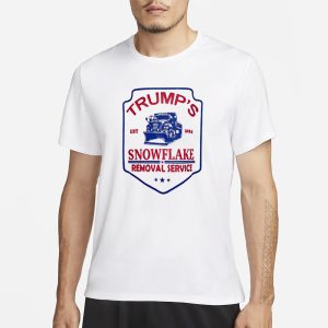 Trump's EST 2024 Snowflake Removal Service T Shirt 1