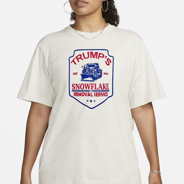 Trump’s EST 2024 Snowflake Removal Service T-Shirt