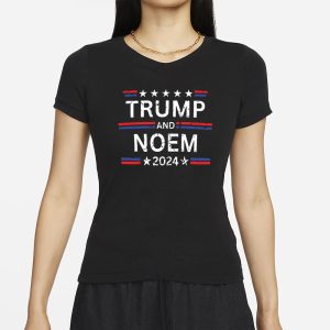 Trump And Noem 2024 T Shirt 2