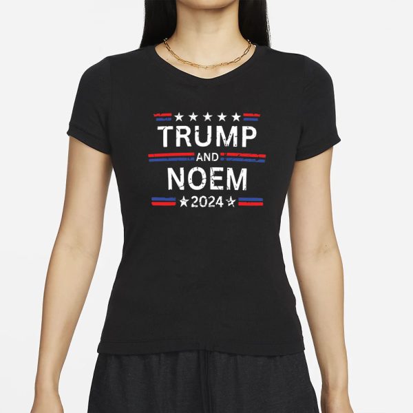 Trump And Noem 2024 T-Shirt