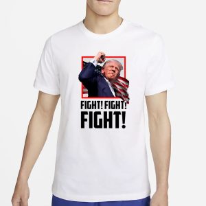 Trump FIGHT! T Shirt 2024 1