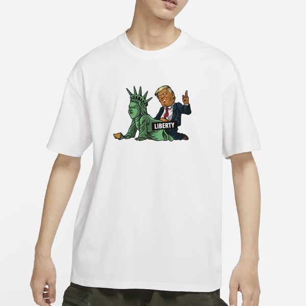 Trump Fucks Statue Of Liberty Anti Government T-Shirt