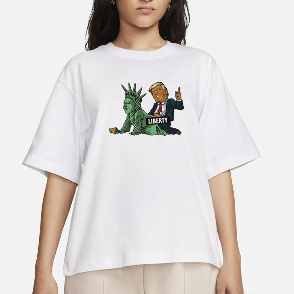 Trump Fucks Statue Of Liberty Anti Government T-Shirt