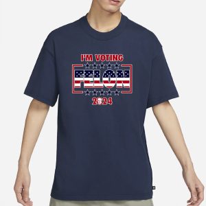 Trump Im Voting Felon 2024 T Shirt 1