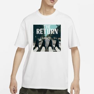 Trump President Album Cover The Return T Shirt 1