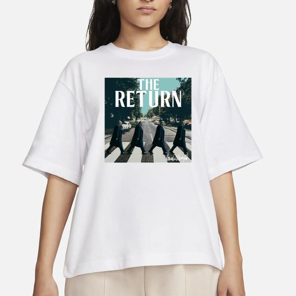 Trump President Album Cover The Return T-Shirt