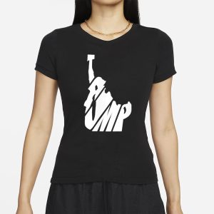 Trump State of Idaho Map Shape White Text Trump 2024 T-Shirt 1 Trump State of Idaho Map Shape White Text Trump 2024 T Shirt 2