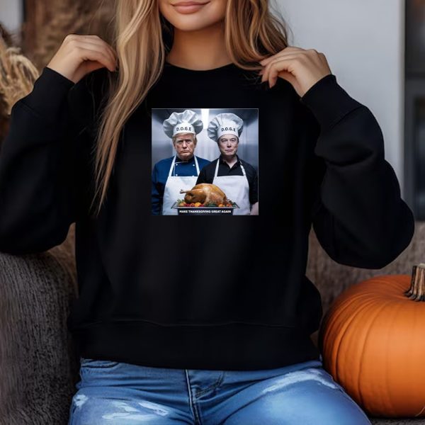 Trump Sweatshirt , T-shirt , Hoodie , Long Sleeve T-shirt , D.O.G.E Thanksgiving