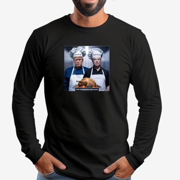 Trump Sweatshirt , T-shirt , Hoodie , Long Sleeve T-shirt , D.O.G.E Thanksgiving