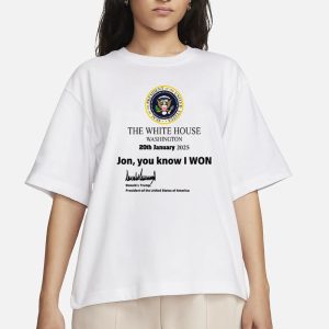 Trump White House Washington 20th January 2025 T Shirt 2