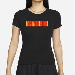 Twenty One Pilots Block Wordmark T Shirt 2