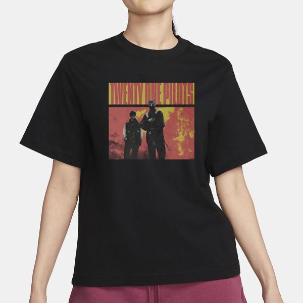 Twenty One Pilots Clancy Topline Album Cover T-Shirt