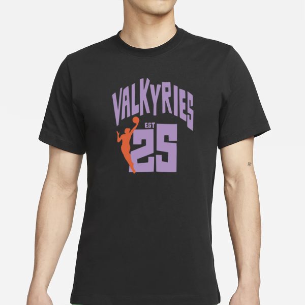 Tyler Deluca Playa Society Golden State Valkyries Est.2025 T-Shirt