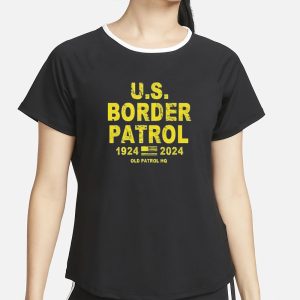 US Border Patrol 1924 2024 Old Patrol HQ T Shirt 2