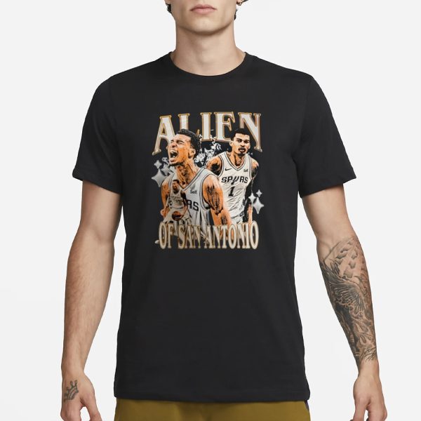 Victor Wembanyama Alien Of San Antonio T-Shirt