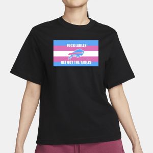 Victoria Zeller Fuck Labels Get Out The Tables T-Shirt 1 Victoria Zeller Fuck Labels Get Out The Tables T Shirt 2