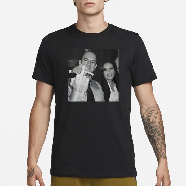 Vintage Elliot Stabler And Olivia Benson T-Shirt