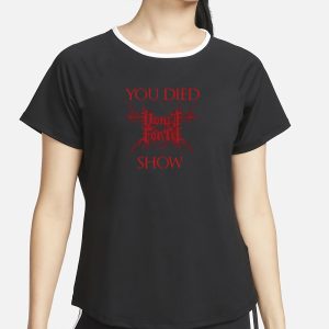 Vomit Forth You Died At The Show Crewneck T Shirt 2
