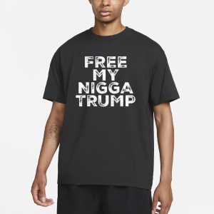 Wei Wu Free My Nigga Trump T Shirt 1