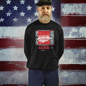 Welcome To Fabulous Las Vegas Aces 2023 WNBA Finals Champions Skyline Shirt 4