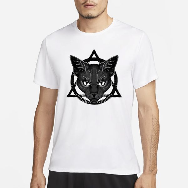 Wingedwolf94 Therian Theta Delta Cat Feline T-Shirt