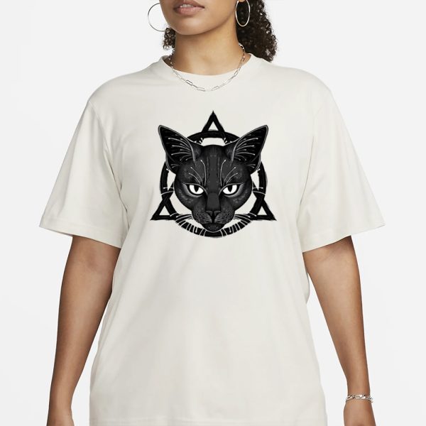 Wingedwolf94 Therian Theta Delta Cat Feline T-Shirt