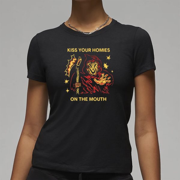 Wizard Of Barge Kiss Your Homies On The Mouth T-Shirt