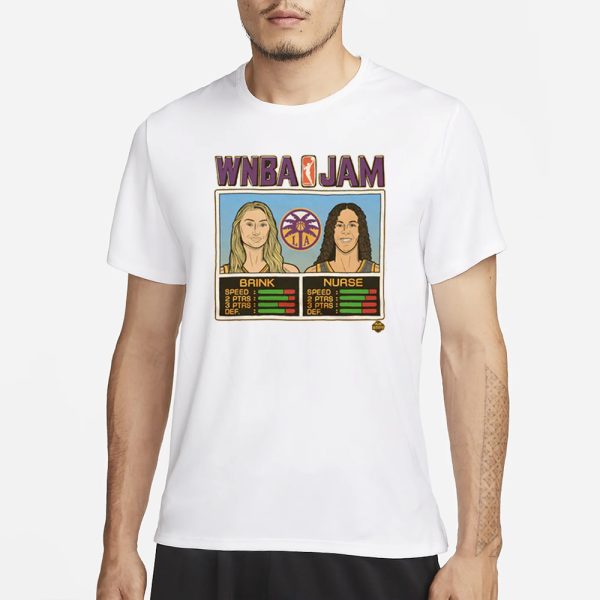 Wnba Jam Sparks Brink And Nurse T-Shirt