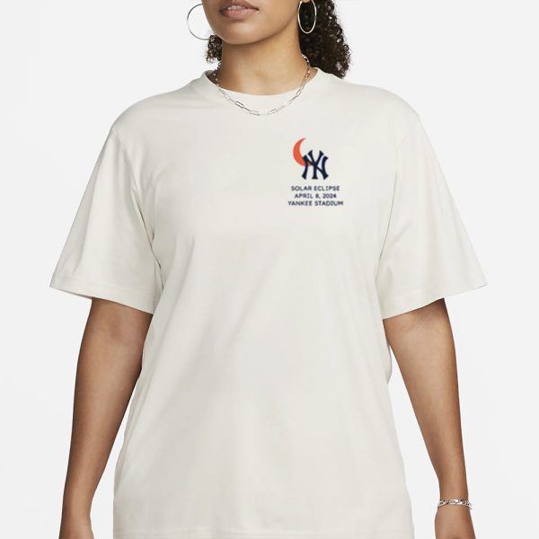 Yankees Solar Eclipse Day T-Shirt 2024 Giveaways