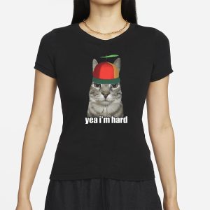 Yea Im Hard Cat T-Shirt 1 Yea Im Hard Cat T Shirt 2