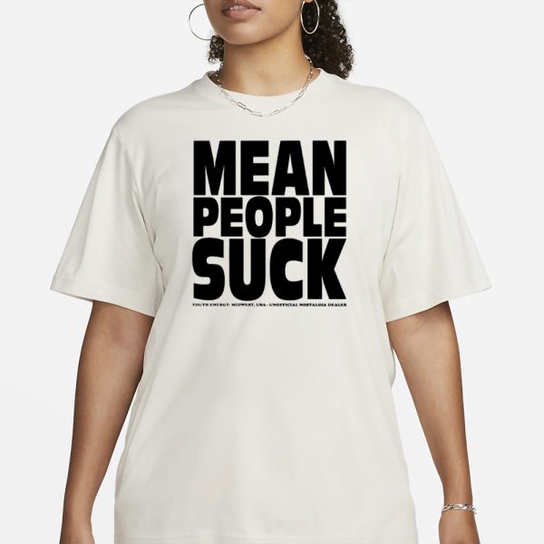 Youth Energy Designs Mean People Suck T-Shirt