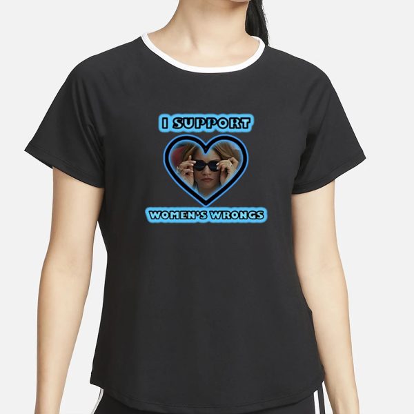 Zendaya Challengers I Support Women’s Wrongs T-Shirt