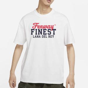 lana Delrey Boston 2024 Photo Fenway Finest Park T Shirt 1
