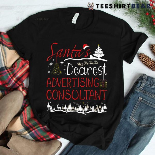 Advertising Consultant Xmas Job Christmas Shirt