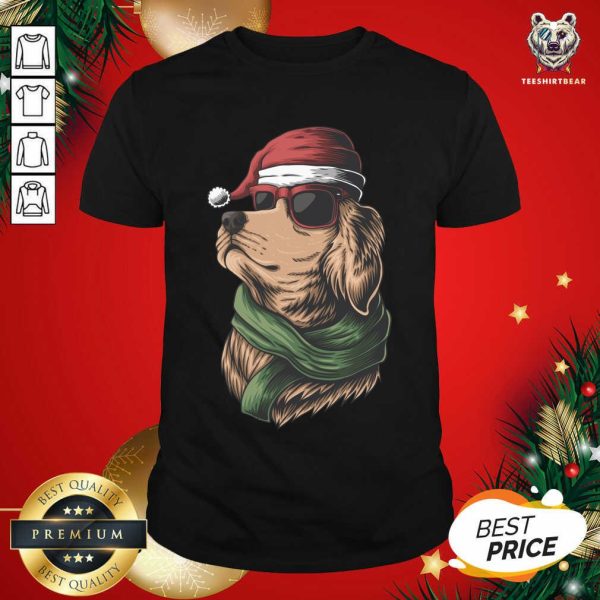 Awesome Christmas Golden Retriever T-Shirt