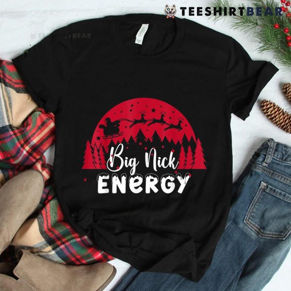 Big Neck Energy Santa’s Trenaut Funny Christmas Xmas Shirt