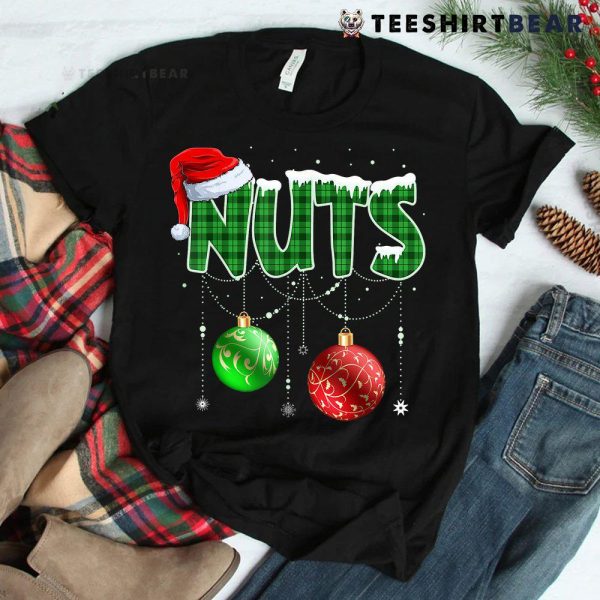 Chestnuts Matching Family Funny Chest Nuts Christmas Couples Shirt