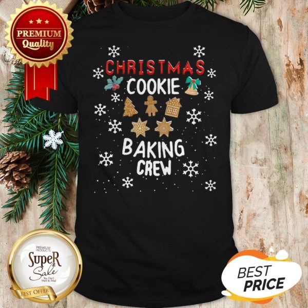 Christmas Cookie Baking Crew Xmas Shirt