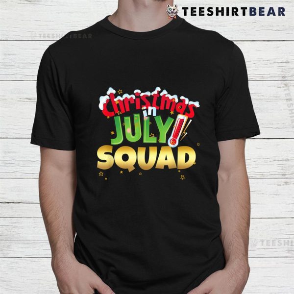 Christmas In July Squad Shirt Summer Group Shirt