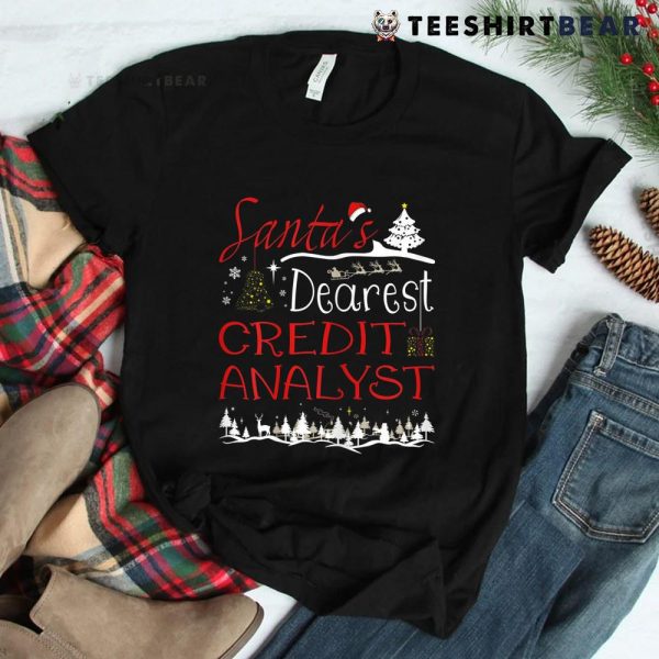 Credit Analyst Xmas Job Cute Christmas Shirt