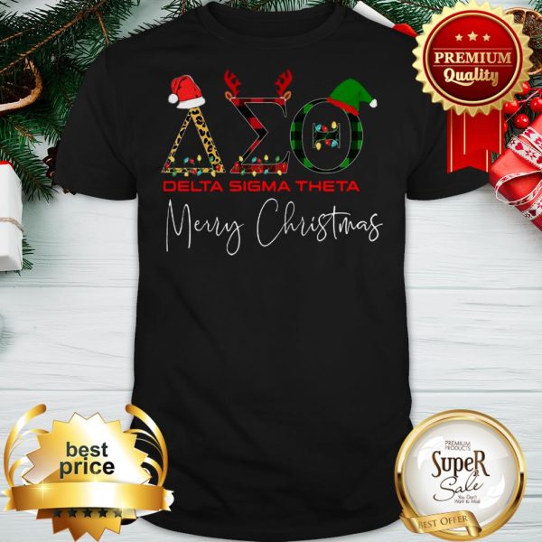 Delta Sigma Theta Merry Christmas Shirt