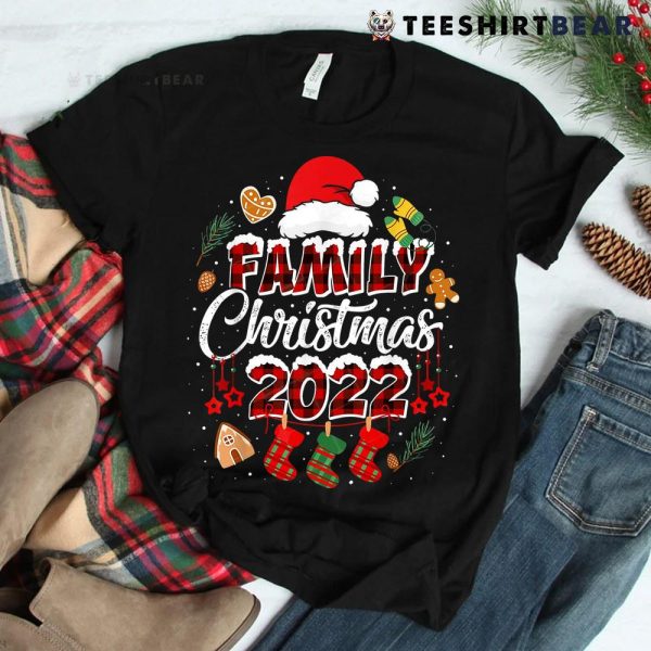 Family Christmas Matching Squad Santa Christmas Shirt