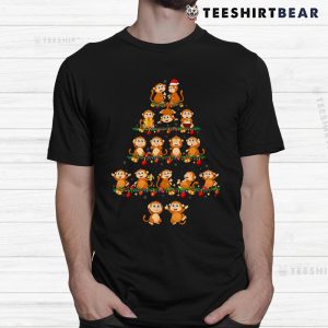 Family Pajama Sets Christmas Matching Monkey Xmas Tree Shirt Family Pajama Sets Christmas Matching Monkey Xmas Tree Shirt