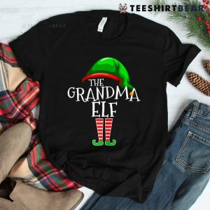 Grandma Elf Group Matching Family Christmas Shirt