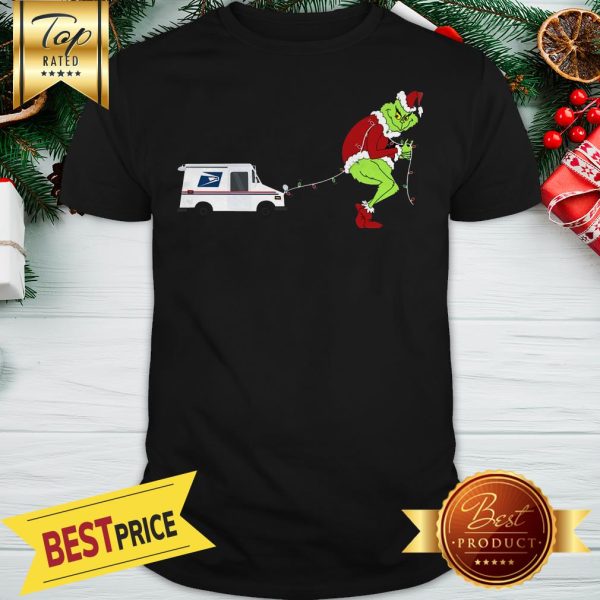 Grinch Santa Light Led Grumman Llv Shirt