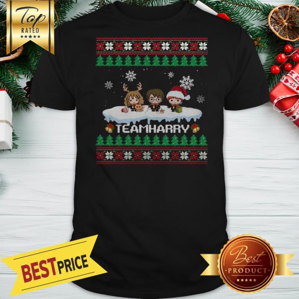 Harry Potter Chibi Teamharry Christmas Shirt