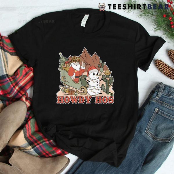 Howdy Santa Christmas Xmas Shirt